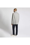 Remus Mens Grey Jacob Tailored Overcoat