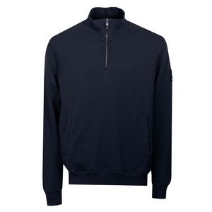 Badge Logo Half Zip Sweatshirt