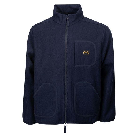 Stan Ray Mens Blue Wool Fleece Jacket main image