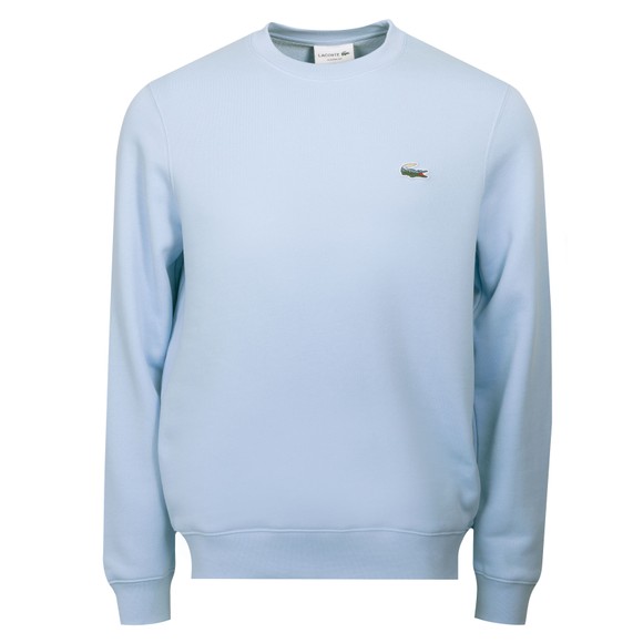 Lacoste Mens Blue Landscape Croc Fleece Sweatshirt main image
