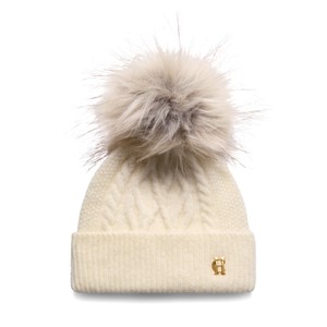 Sloane Cable Bobble Hat