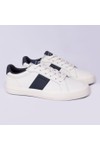 Hackett Mens White Blake Heritage Leather Trainer 