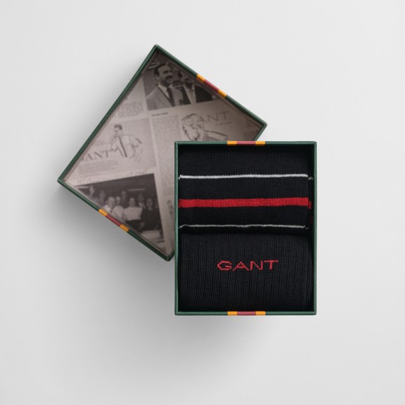 Multi-Stripe Socks 2 Pack Gift Box