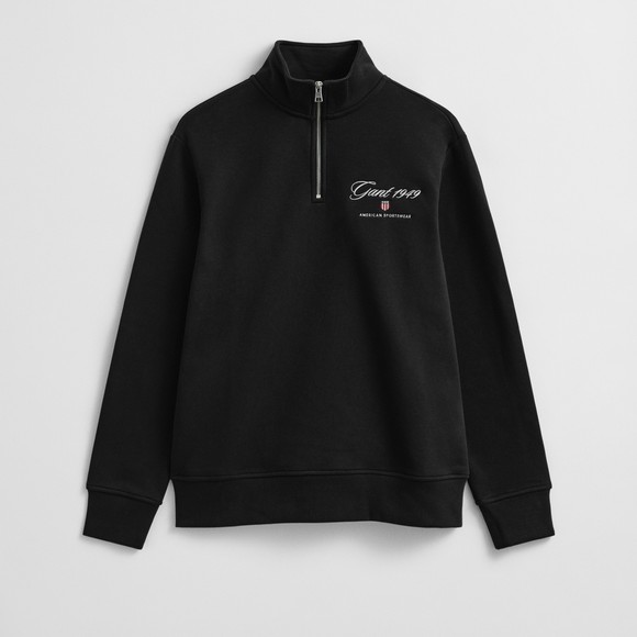 Graphic Half Zip Sweatshirt