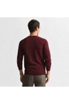 Gant Mens Purple Crew Neck Jumper