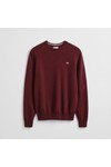 Gant Mens Purple Crew Neck Jumper