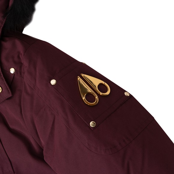 Moose Knuckles Girls Red Unisex Bomber Neoshear #2