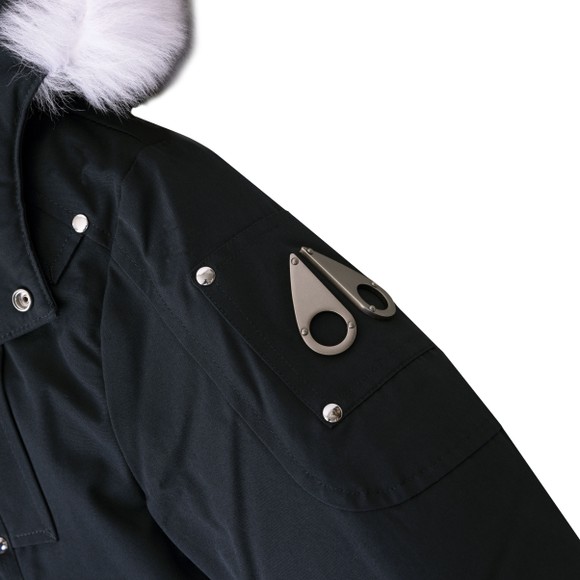 Moose Knuckles Boys Blue Unisex Bomber Neoshear #2