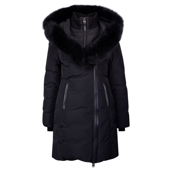 Mackage Womens Black Kay BX Down Coat With Fur #1