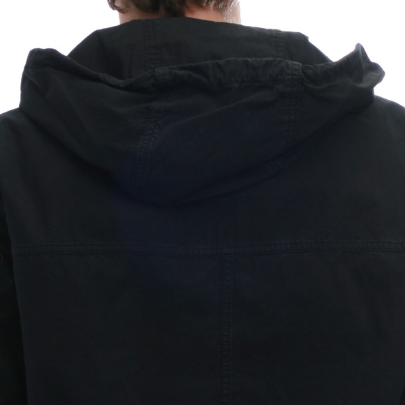 Pretty Green (Black Label) Mens Blue Pretty Green Lightweight Hooded Parka main image