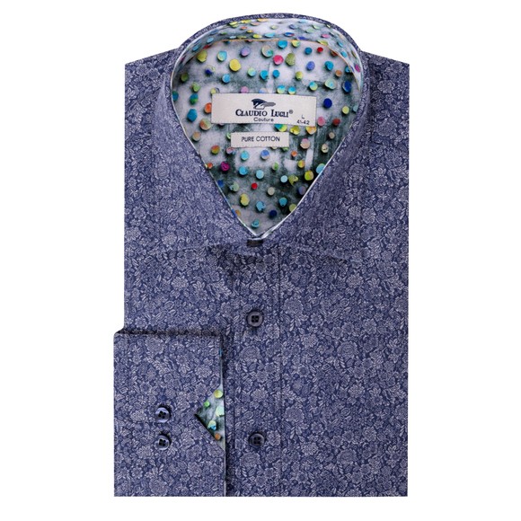 Floral Jacquard Shirt