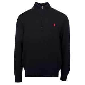 Cotton Quarter-Zip Jumper