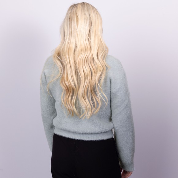 Rino & Pelle Womens Grey Isarea Short V Neck Cardigan #3