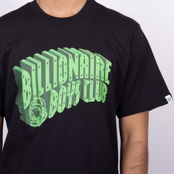 Billionaire Boys Club Mens Black 3D Arch Logo T-Shirt #3