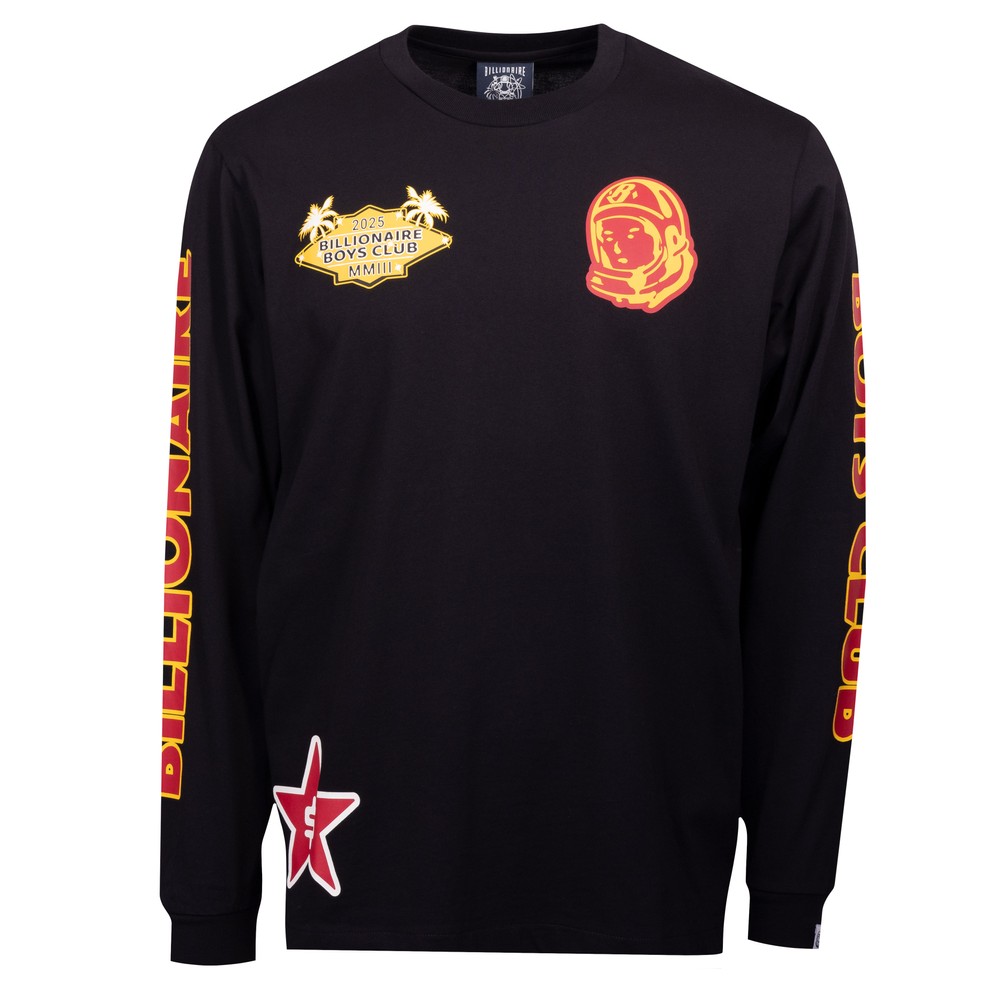 Multi Graphic LS T-Shirt