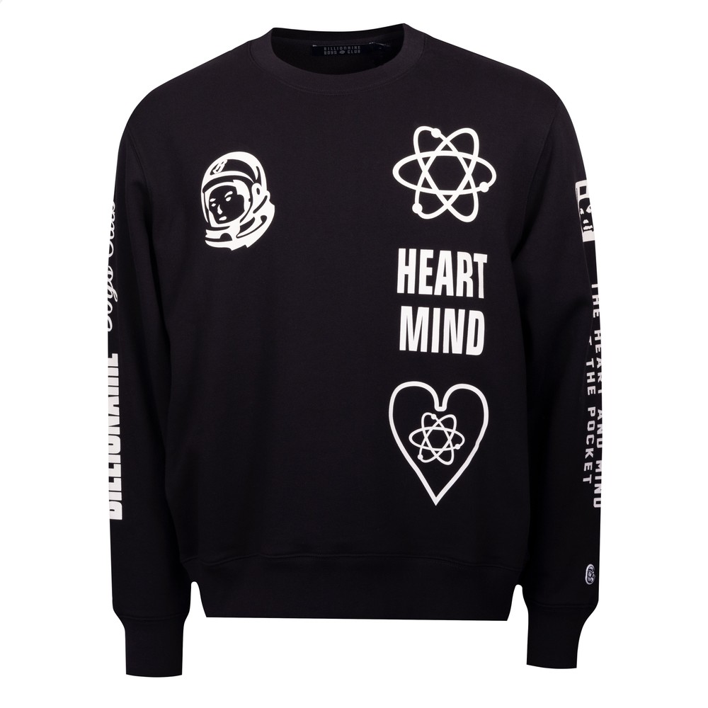 Multi Print Crewneck Sweatshirt