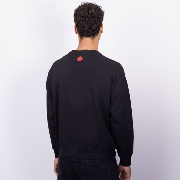 BBC Icecream Mens Black Billboard Crewneck Sweatshirt #4