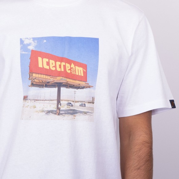 BBC Icecream Mens White Billboard T-Shirt #3