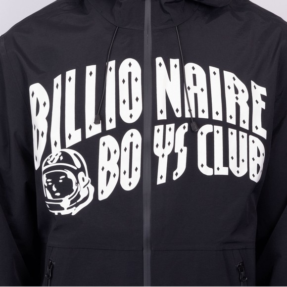 Billionaire Boys Club Mens Black Arch Logo Rain Jacket #3