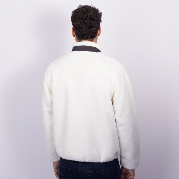 Taion Mens White Mountain Fleece Jacket #4