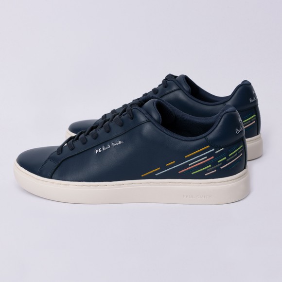 PS Paul Smith Mens Blue Rex Embroidered Trainer #3