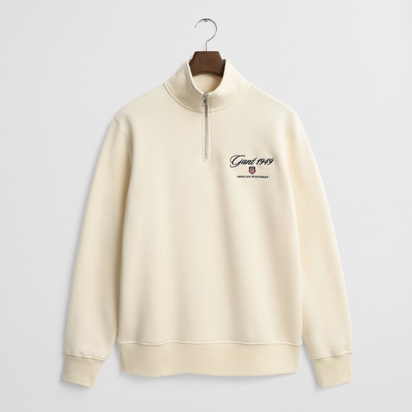 Graphic Half Zip Sweatshirt