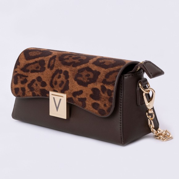 Valentino Bags Womens Brown Evissa Flap Bag #4