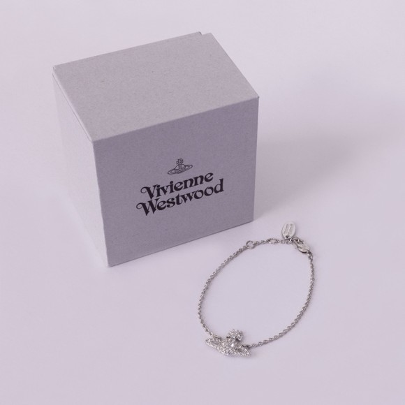 Vivienne Westwood Womens Grey Grace Bas Relief Bracelet #3
