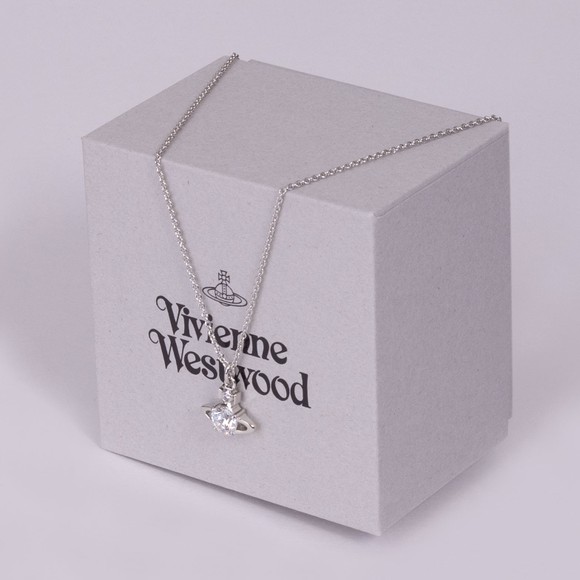 Vivienne Westwood Womens Grey Reina Pendant #3
