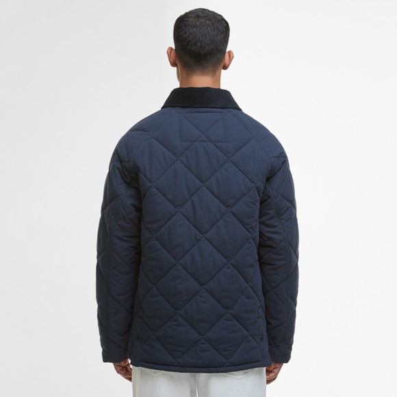 Barbour Lifestyle Mens Blue Modern Bedale Quilted Jacket #3