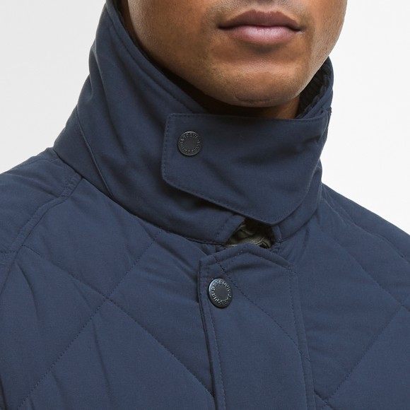 Barbour Lifestyle Mens Blue Modern Bedale Quilted Jacket #4