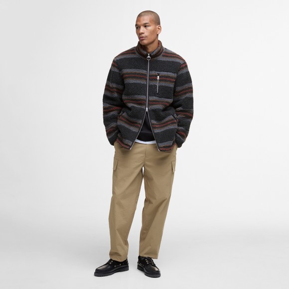 Barbour Lifestyle Mens Black Endmoor Fleece #3