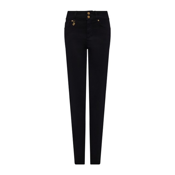 Holland Cooper Womens Black Contour Skinny Jean #3