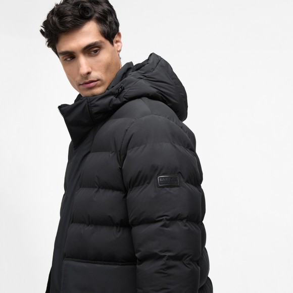 Barbour International Mens Black Dalesmith Puffer Jacket #3