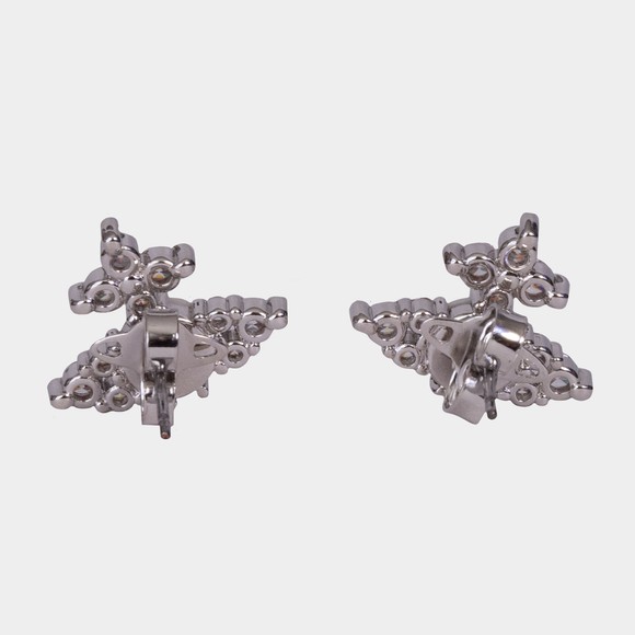 Vivienne Westwood Womens Silver Feodora Earrings #3