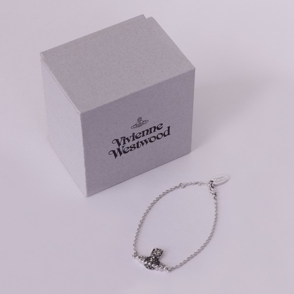 Vivienne Westwood Womens Grey Lena Bas Relief Bracelet #4