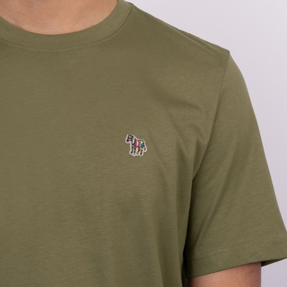PS Paul Smith Mens Green Zebra T-Shirt #3