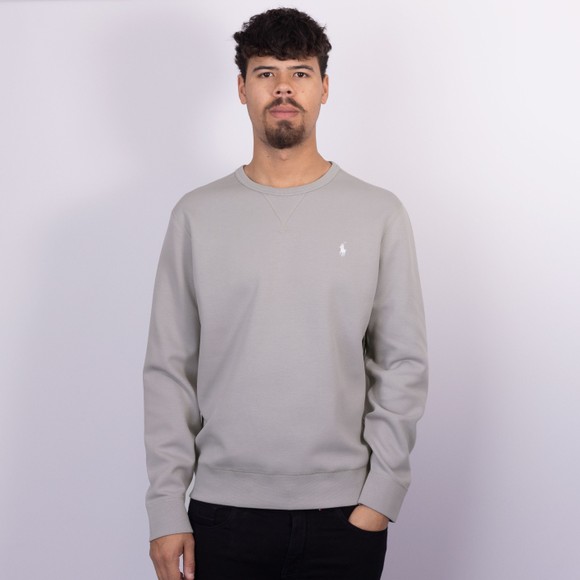 Polo Ralph Lauren Mens Grey Double Knit Sweatshirt #2