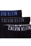 Calvin Klein Mens Black 3 Pack Intense Power Trunk