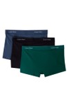 Calvin Klein Mens Green Relaxed Fit Trunks