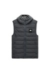 Weekend Offender Mens Blue Toronto Padded Hooded Gilet