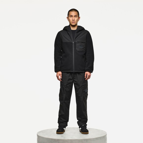 Weekend Offender Mens Black Frusciante Ergotek Polarfleece Hoody main image