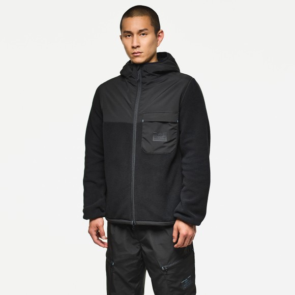Weekend Offender Mens Black Frusciante Ergotek Polarfleece Hoody main image