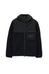 Weekend Offender Mens Black Frusciante Ergotek Polarfleece Hoody