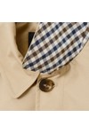 Weekend Offender Mens Beige Whitehouse Check Detail Mac