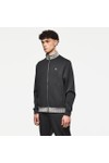 Weekend Offender Mens Black Alameda Jacquard Rib Track Top