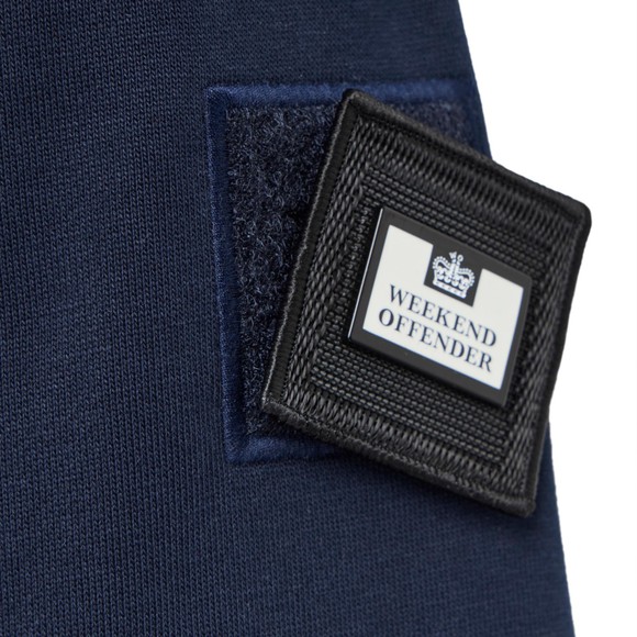 Weekend Offender Mens Blue Neve Parachute Pocket Sweatshirt main image