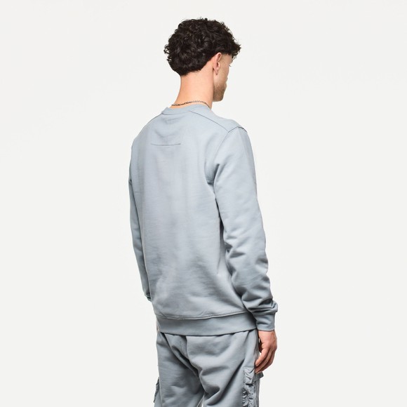 Weekend Offender Mens Blue Neve Parachute Pocket Sweatshirt main image