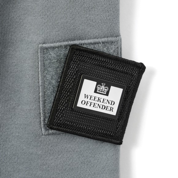 Weekend Offender Mens Blue Neve Parachute Pocket Sweatshirt main image