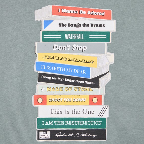 Weekend Offender Mens Blue Limone Graphic T Shirt main image